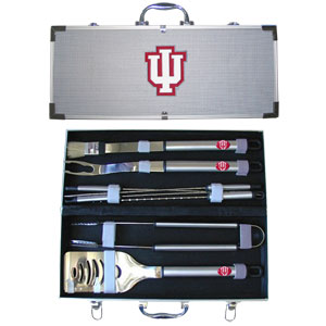 College 8 pc BBQ Set - Indiana Hoosiers