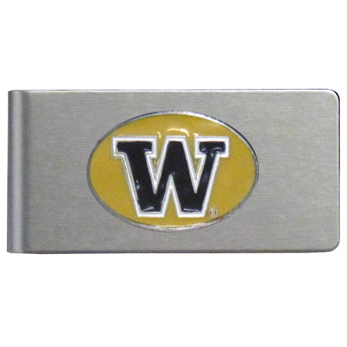 Washington Brushed Money Clip