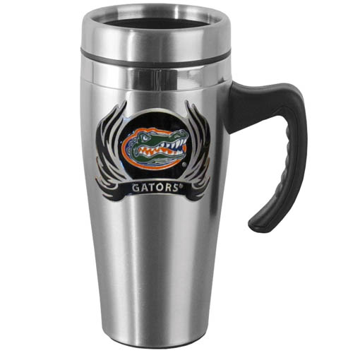 Florida Gators Flame Steel Mug w/Handle