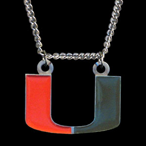 Miami Hurricanes College Pendant