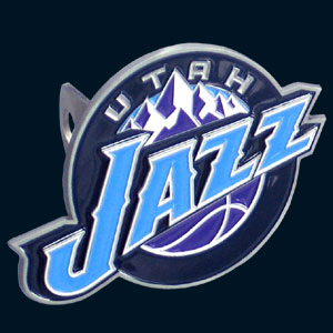 Large Logo NBA Utah Jazz Hitch Cover