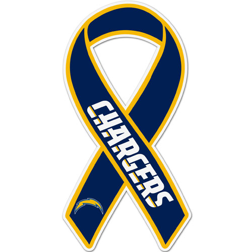 San Diego Chargers Ribbon Magnet