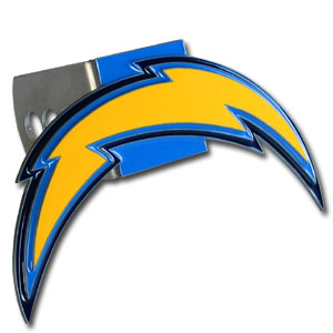 NFL Logo-Cut Hitch Cover - San Diego Chargers