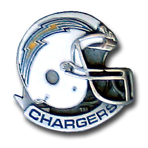 NFL Team Helmet Pin - San Diego Chargers