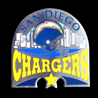 Glossy NFL Team Pin - San Diego Chargers