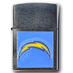 Large Emblem NFL Zippo - San Diego Chargers