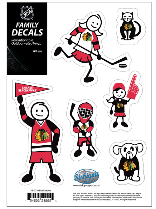 7.5 Siskiyou NHL Chicago Blackhawks Euro Bead Bracelet