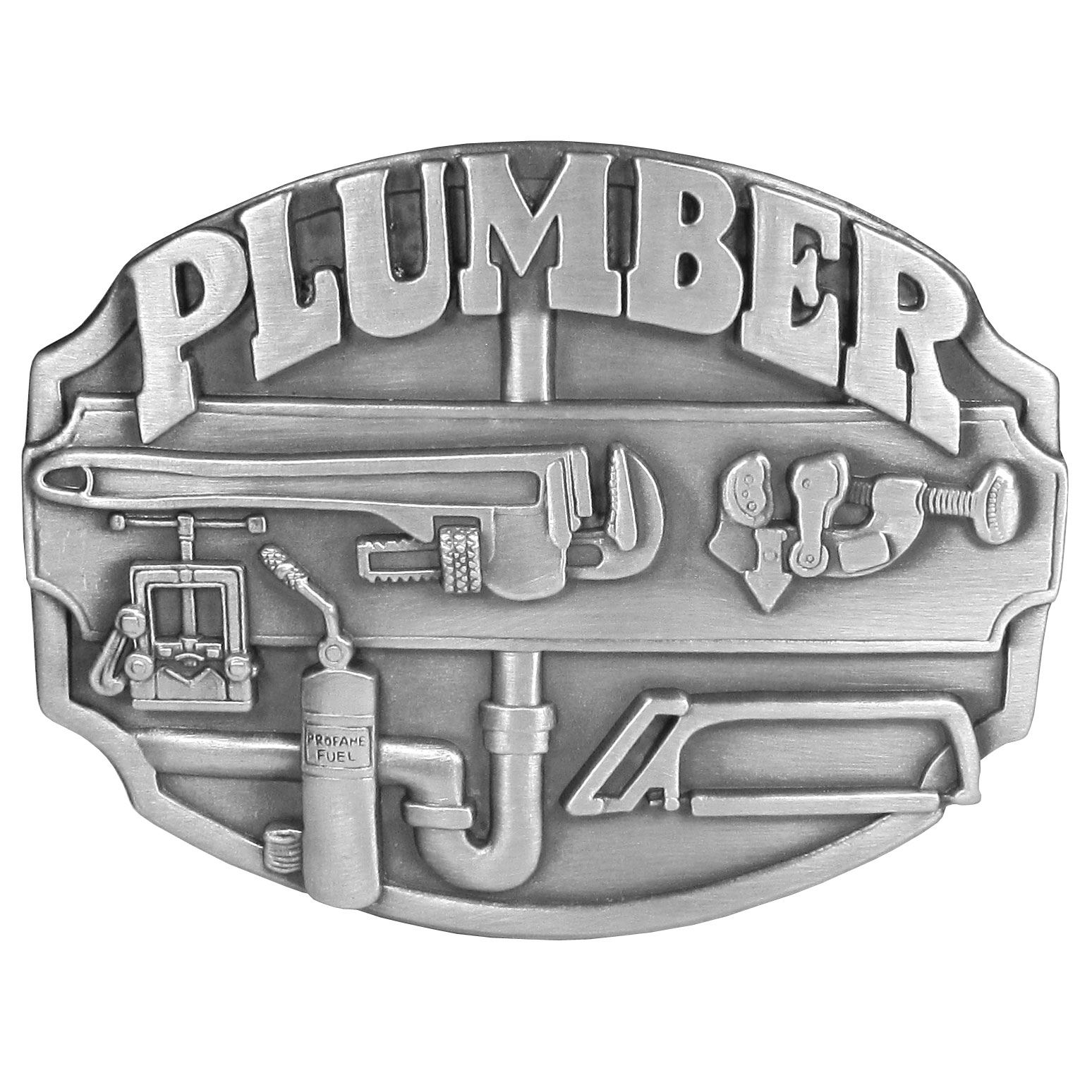 plumbers plumbing Belt Buckle