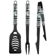 Michigan St. Spartans 3 pc Black Tailgater BBQ Set