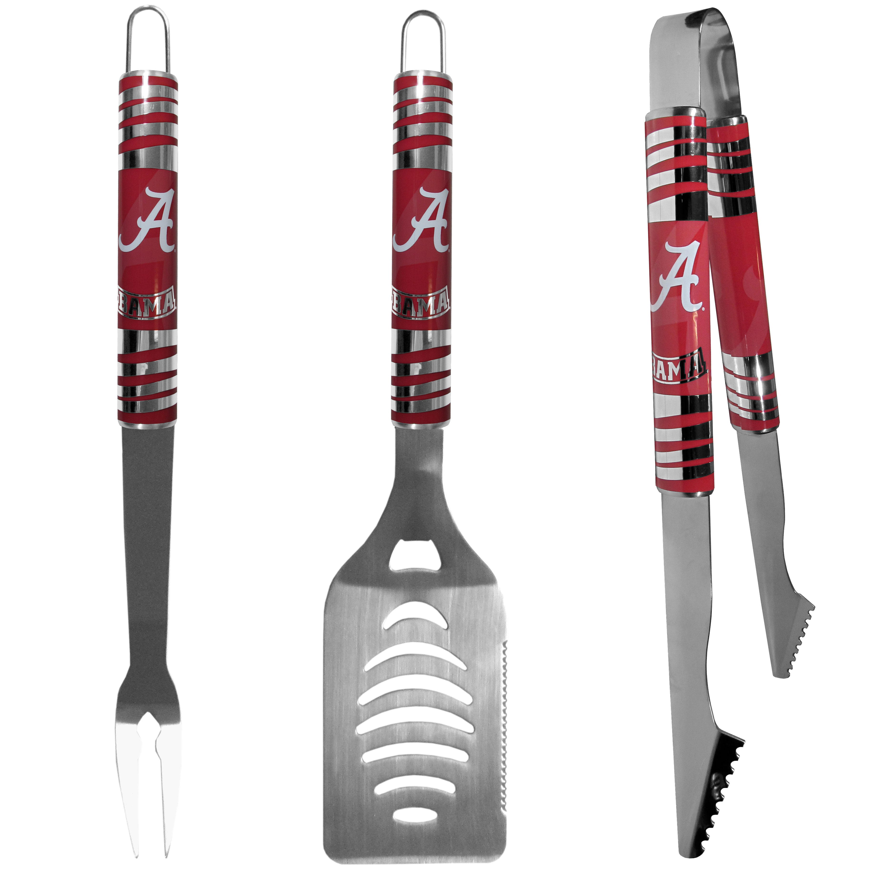 Alabama Crimson Tide 3 pc Tailgater BBQ Set    