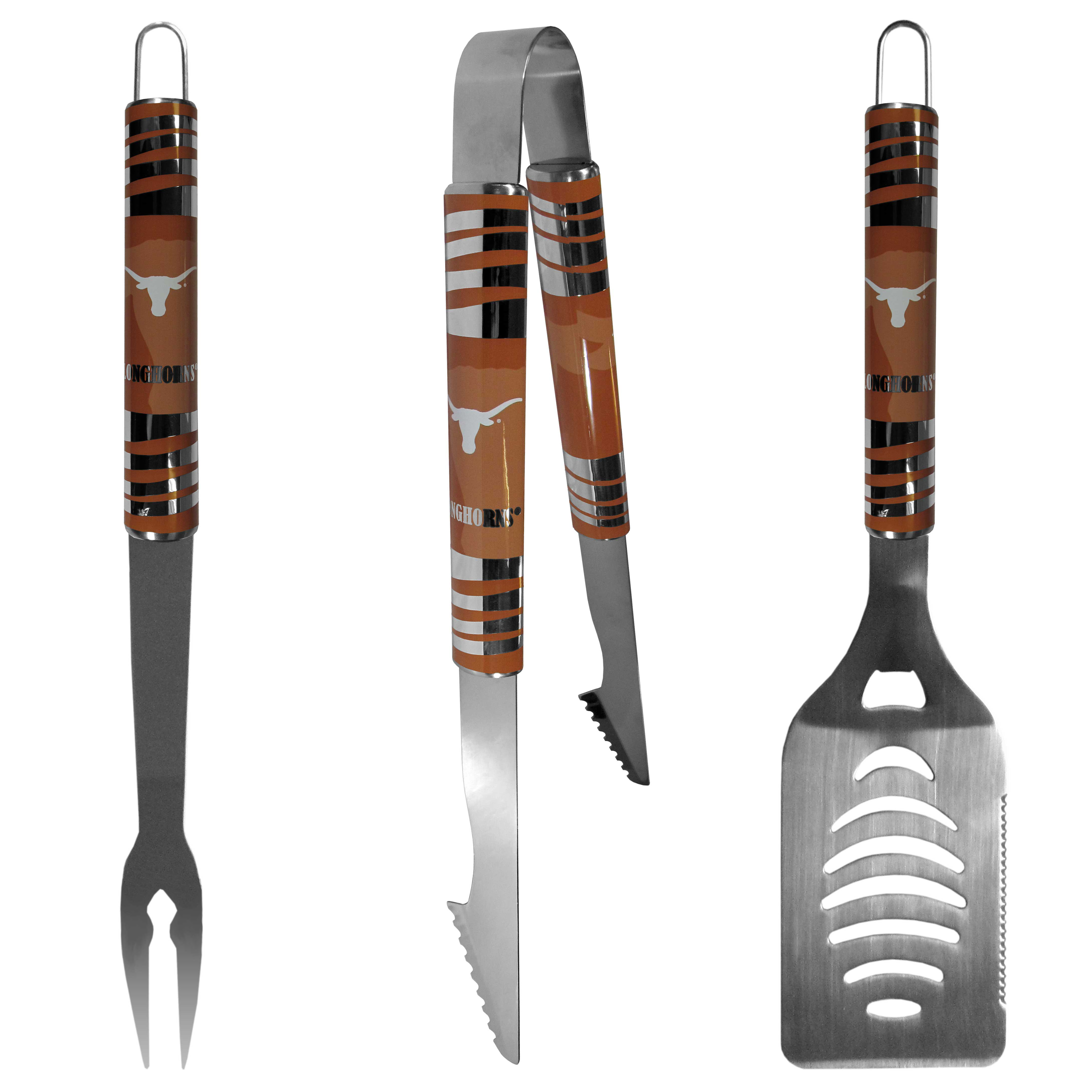 Texas Longhorns 3 pc Tailgater BBQ Set    