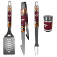 Virginia Tech Hokies 3 pc Tailgater BBQ Set and Season Shaker