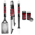 S. Carolina Gamecocks 3 pc Tailgater BBQ Set and Salt and Pepper Shaker Set