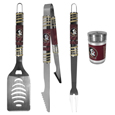 Florida St. Seminoles 3 pc Tailgater BBQ Set and Season Shaker