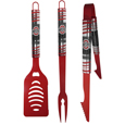 Ohio St. Buckeyes 3 pc Color BBQ Tool Set