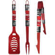 Nebraska Cornhuskers 3 pc Color BBQ Tool Set