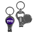 TCU Horned Frogs Nail Care/Bottle Opener Key