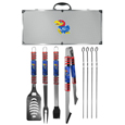 Kansas Jayhawks 8 pc Tailgater BBQ Set