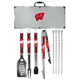 Wisconsin Badgers 8 pc Tailgater BBQ Set