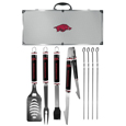 Arkansas Razorbacks 8 pc Logo BBQ Set