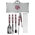 Texas A & M Aggies 8 pc Logo BBQ Set