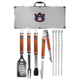 Auburn Tigers 8 pc Logo BBQ Set