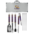 LSU Tigers 8 pc Logo BBQ Set