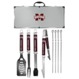 Mississippi St. Bulldogs 8 pc Logo BBQ Set