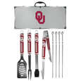 Oklahoma Sooners 8 pc Logo BBQ Set