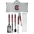 S. Carolina Gamecocks 8 pc Logo BBQ Set