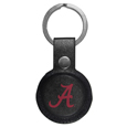 Alabama Crimson Tide AirTag Compatible Leather Key Chain