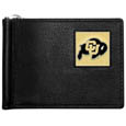 Colorado Buffaloes Leather Bill Clip Wallet