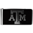 Texas A & M Aggies Black and Steel Money Clip