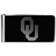 Oklahoma Sooners Black and Steel Money Clip
