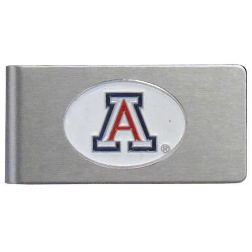 Arizona Wildcats Brushed Metal Money Clip    