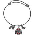 Ohio St. Buckeyes Charm Bangle Bracelet