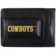 Wyoming Cowboy Logo Leather Cash and Cardholder
