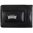 Howard University Bison Logo Leather Cash and Cardholder
