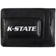 Kansas St. Wildcats Logo Leather Cash and Cardholder
