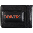 Oregon St. Beavers Logo Leather Cash and Cardholder