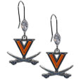 Virginia Cavaliers Crystal Dangle Earrings