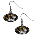 Missouri Tigers Chrome Dangle Earrings