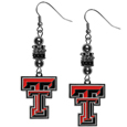 Texas Tech Raiders Euro Bead Earrings