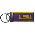 LSU Tigers Woven Key Chain