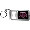 Texas A & M Aggies Flashlight Key Chain with Bottle Opener