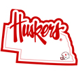 Nebraska Cornhuskers Home State Decal