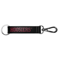 Indiana Hoosiers Black Strap Key Chain