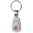 Ohio St. Buckeyes Steel Teardop Key Chain