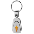 Arizona St. Sun Devils Steel Teardop Key Chain
