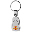 Iowa St. Cyclones Steel Teardop Key Chain